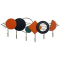 Cuier de perete, Mualla, Dimensiuni: 59 x 24 cm, Multicolor