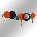 Cuier de perete, Mualla, Dimensiuni: 59 x 24 cm, Multicolor