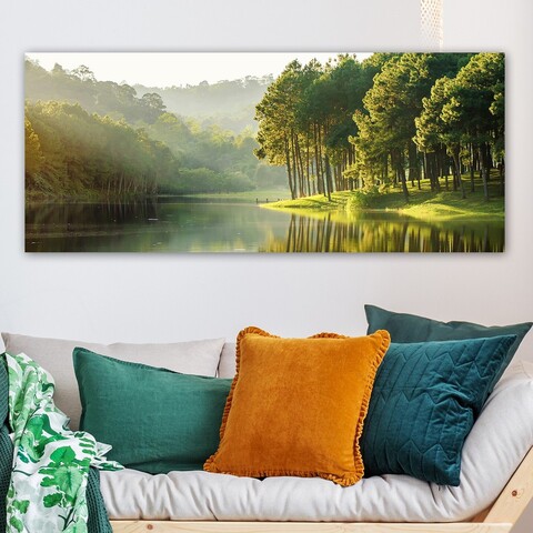 Tablou decorativ, YTY248468953_50120, Cadru: 100% LEMN (grosime: 3 cm), Multicolor