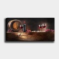 Tablou decorativ, YTYDR70_50120, Lemn (Grosime: 3 cm, Multicolor