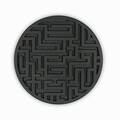 Decoratiune de perete, ART139, Dimensiuni: 33 x 33 x 2 cm, Negru