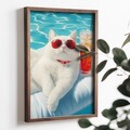 Tablou decorativ, TUN017-L, Lemn, Multicolor