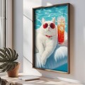 Tablou decorativ, TUN017-L, Lemn, Multicolor