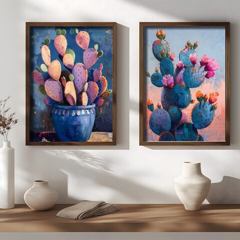 Tablou decorativ (2 Pieces), AI201, Cadru: 100% MOLID, Multicolor