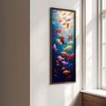 Tablou decorativ, EMR095, Lemn, Multicolor