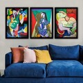 Tablou decorativ (3 Pieces), 3SC_UNPP13_5575, Polistiren (Grosime: 2 cm, Multicolor