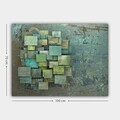 Tablou decorativ, 208523767_70100, Lemn (Grosime: 3 cm, Multicolor