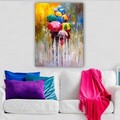Tablou decorativ, 613776053_70100, Cadru: 100% LEMN (grosime: 3 cm), Multicolor