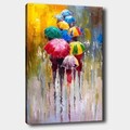 Tablou decorativ, 613776053_70100, Cadru: 100% LEMN (grosime: 3 cm), Multicolor