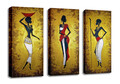 Tablou decorativ (3 Pieces), UC024, Dimensiune: 45 x 20 cm (3 bucăți), Multicolor