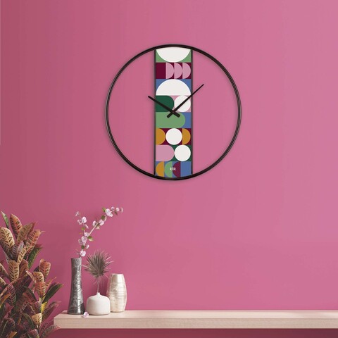 Ceas de perete, Demre, Dimensiune: 62 x 62 cm, Multicolor