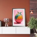 Tablou decorativ, 3752Antct-015, Cadru: 100% LEMN (Grosime: 1,9 cm), Multicolor