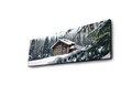 Tablou decorativ cu lumina LED, 3090DACT-34, 30 x 90 cm, Multicolor