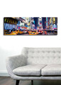 Tablou decorativ cu lumina LED, 3090İACT-7, 30 x 90 cm, Multicolor