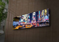 Tablou decorativ cu lumina LED, 3090İACT-7, 30 x 90 cm, Multicolor