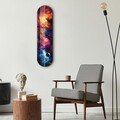 Tablou decorativ, Colorful Space v2, Dimensiune: 20 x 80 cm, Multicolor