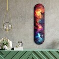 Tablou decorativ, Colorful Space v2, Dimensiune: 20 x 80 cm, Multicolor