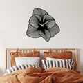 Ceas de perete, Aprire, (Grosime: 1,5 mm), Negru