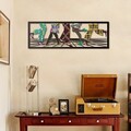 Decoratiune de perete, Let's Dance Metal Wall Art, Dimensiuni: 31 x 95 cm, Multicolor
