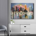 Tablou decorativ, 70100NISC-004, Lemn (Grosime: 22 mm, Multicolor