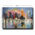 Tablou decorativ, 70100NISC-004, Lemn (Grosime: 22 mm, Multicolor
