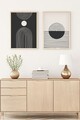 Tablou decorativ (2 Pieces), Huhu88, Lemn masiv (Grosime: 2,5 cm, Multicolor