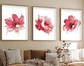 Tablou decorativ (3 Pieces), Huhu216, Lemn masiv (Grosime: 2,5 cm, Multicolor