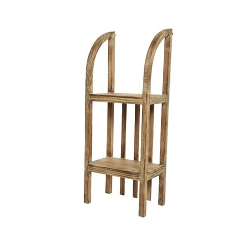 Sanie din lemn de brad, Decoris, 32x20x80.5 cm, nature