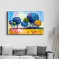 Tablou decorativ, OGLS-5051, Dimensiuni: 70 x 110 cm, Multicolor