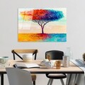 Tablou decorativ, UV-769 70 x 100, 70 x 100 cm, Multicolor