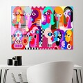 Tablou decorativ, UV-776 70 x 100, 70 x 100 cm, Multicolor