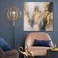 Tablou decorativ, KNV10099, Lemn (Grosime: 3 cm, Multicolor