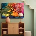 Tablou decorativ, Camtbl-060, 70 x 100 cm, Multicolor