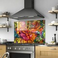 Tablou decorativ, 1124 (70 x 100), 70 x 100 cm, Multicolor