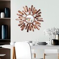 Oglinda decorativa, Mirror Sun 3, Dimensiuni: 75 x 75 x 4 cm, Multicolor