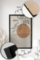 Tablou decorativ (3 Pieces), Ersy3Syhcrv31, MDF, Multicolor