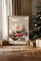 Tablou decorativ, Nwyearsngmdl53, MDF, Multicolor