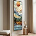Tablou decorativ, LONG001-S/120-40, Imprimat UV, Multicolor