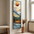 Tablou decorativ, LONG001-S/120-40, Imprimat UV, Multicolor