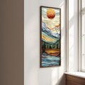 Tablou decorativ, LONG001-S/120-40, Imprimat UV, Multicolor