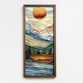 Tablou decorativ, LONG001-S/120-40, Imprimat UV, Multicolor