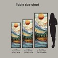 Tablou decorativ, LONG001-S/120-40, Imprimat UV, Multicolor