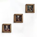 Set 3 tablouri decorative, UKZM073, Imprimat UV, Multicolor