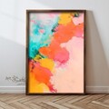 Tablou decorativ, GE173-L, Lemn, Multicolor