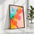 Tablou decorativ, GE173-L, Lemn, Multicolor