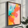 Tablou decorativ, GE173-L, Lemn, Multicolor