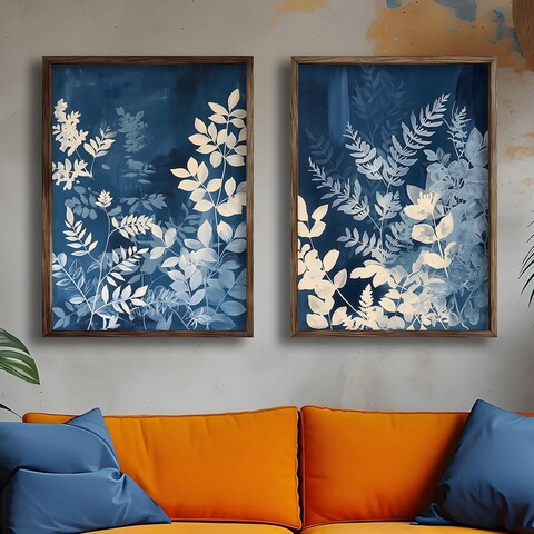 Tablou decorativ (2 Pieces), GE270-L, Lemn, Multicolor
