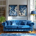 Tablou decorativ (2 Pieces), GE270-L, Lemn, Multicolor