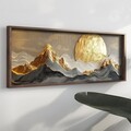Tablou decorativ, EMR034, Lemn, Multicolor