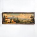 Tablou decorativ, EMR039, Lemn, Multicolor